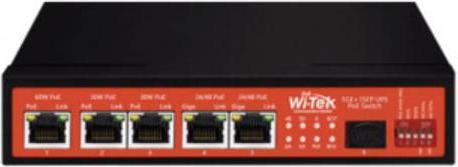 Immagine prodotto Wi-Tek 5GE+1SFP UNMANAGED UPS