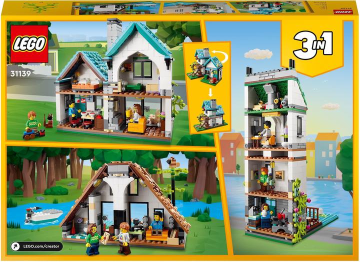Actual product image LEGO Cosy house (31139, LEGO Creator 3-in-1)