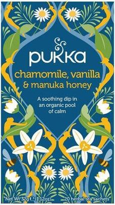 Image du produit Pukka Kamille, Vanille und Manuka-Honig (77 g)