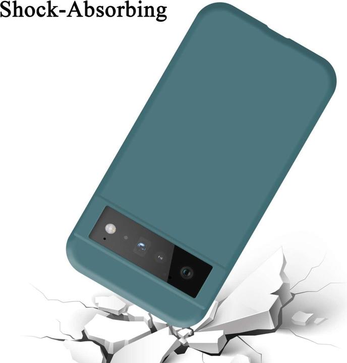 Actual product image Cadorabo Bumper Case for Google PIXEL 6 PRO TPU Liquid Silicone Cover for Google PIXEL 6 PRO (Google Pixel 6 Pro)