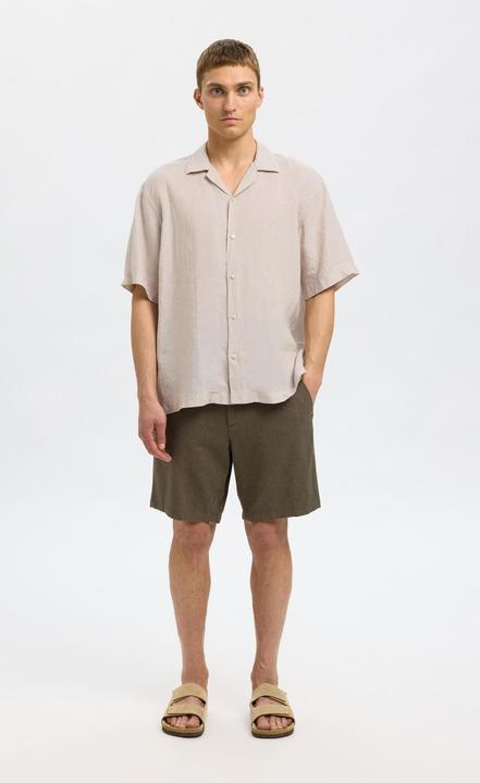Immagine prodotto Selected Homme 100% Leinen Kurzarmhemd (XXL)