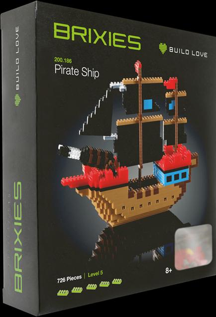 Image du produit Brixies bateau pirate