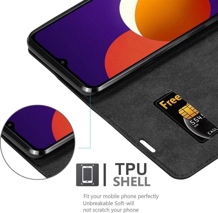 Produktbild Cadorabo Book Invisible Magnet Cover (Samsung Galaxy A12)