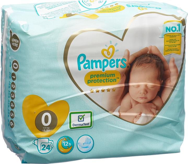 Immagine prodotto Pampers Nuovo Baby Micro (Dimensione 0, Pacco trasportabile, 24 Pezzo/i)