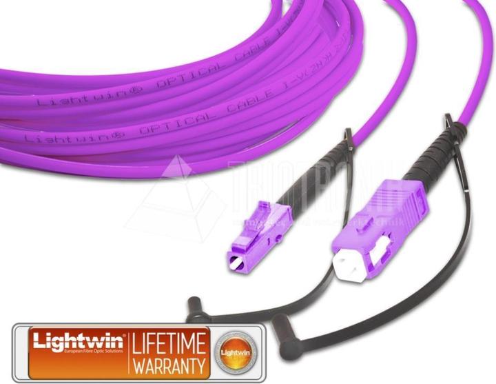 Produktbild Wirewin High Quality Simplex LWL Patchkabel, MM OM4, LC