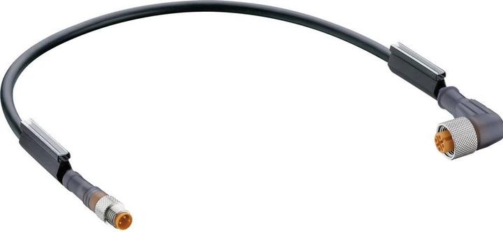 Actual product image Belden 11868-1 Sensor/actuator connector, assembled M12 plug, straight