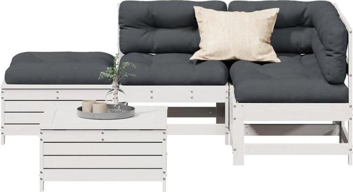 Image du produit VidaXL Ensemble salon de jardin 10 pièces avec coussins