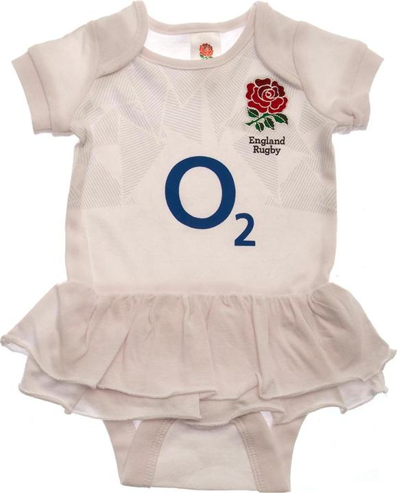 Actual product image England Rugby Baby 2023-2024 Double Frill Tutu (74)