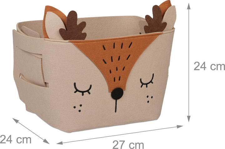 Actual product image Relaxdays Storage basket