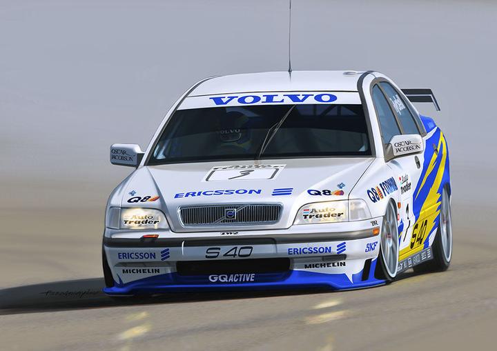 Actual product image Beemax Volvo S40 BTCC Brands Winner 1997