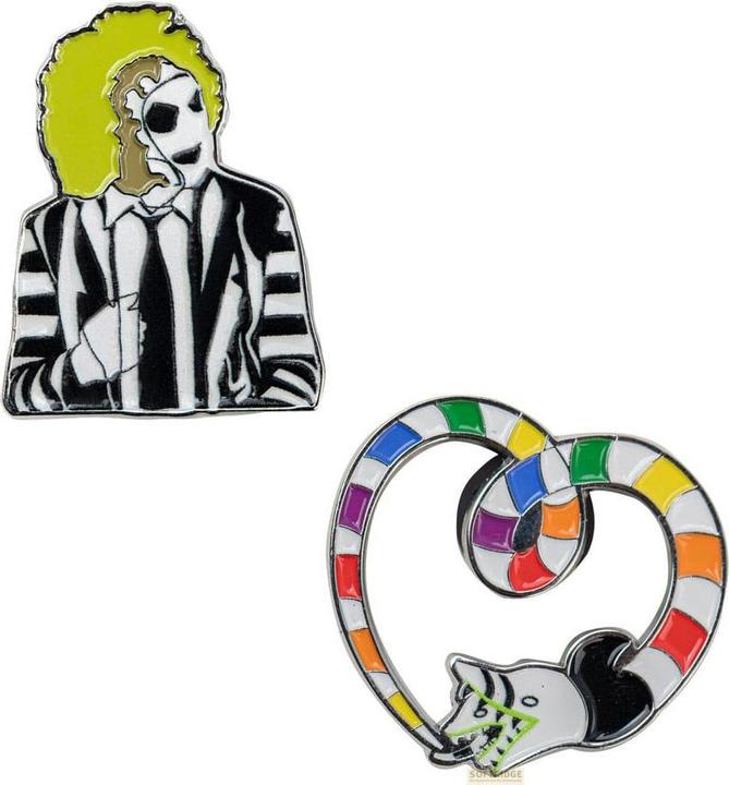 Image du produit Cinereplicas Beetlejuice Pin's pack de 2 pins Sandworm