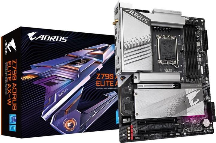 Image du produit Gigabyte Z790 AORUS ELITE AX-W (LGA 1700, Intel Z790 Express, ATX)