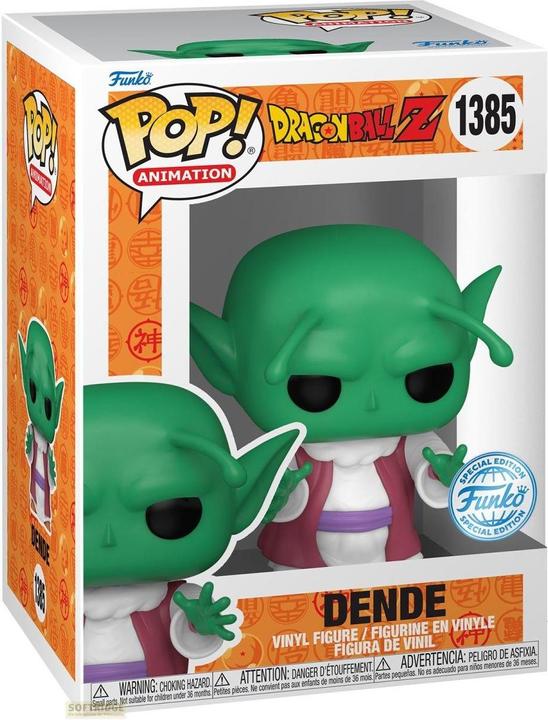 Actual product image Funko POP! Animation Dragon Ball Z Dende Edition Limitée