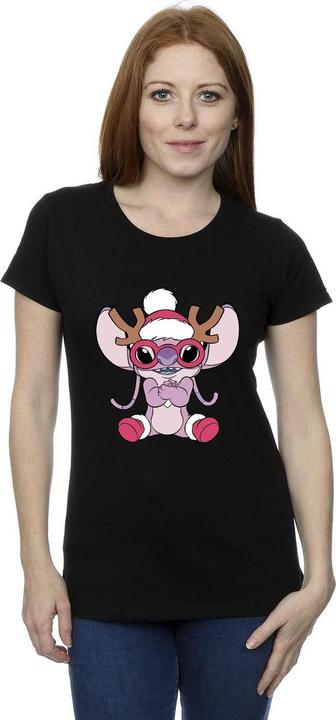 Produktbild Disney Lilo & Stitch Angel Reindeer TShirt (M)