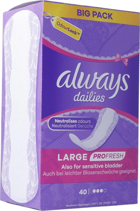 Image du produit Always Profresh (40 x, Panty liners)