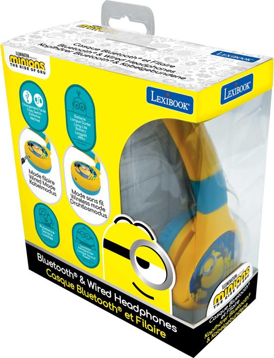 Actual product image Lexibook Minions headphones