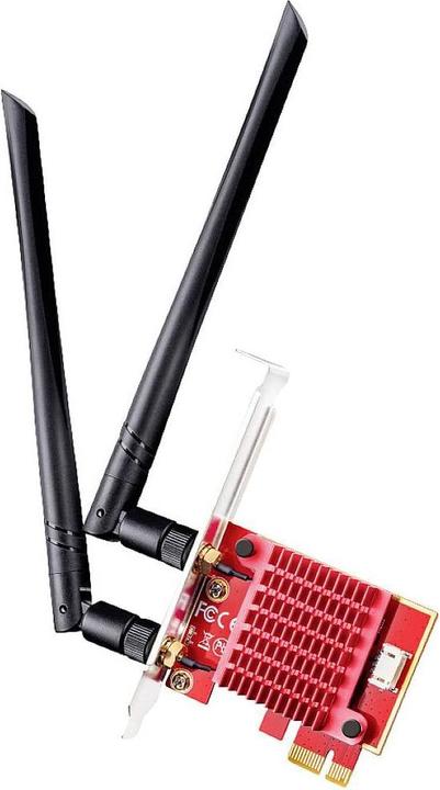 Cudy WE3000S. Built-in. Transmission technology: Wireless, Host interface: PCI Express, Interface: WL (Mini PCI Express)