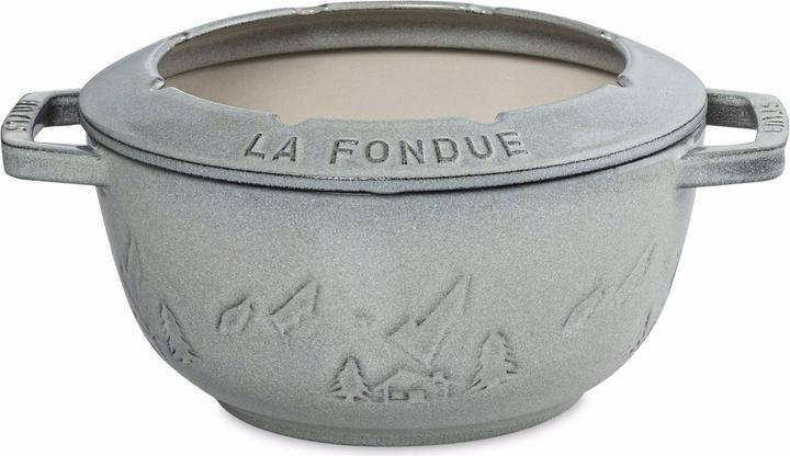 Immagine prodotto Staub Set fonduta MOUNTAIN CHALET (Fondue Chinoise, Fondue di formaggio, Fondue al cioccolato, Fonduta Bourguignonne)