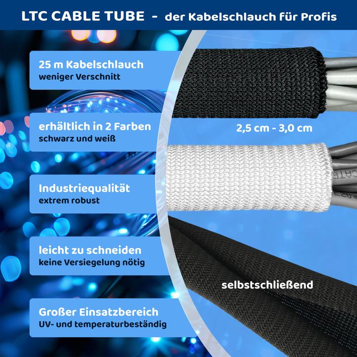 Immagine prodotto Label-the-cable Kabelschlauch (Tubo cavi, 2500 cm)