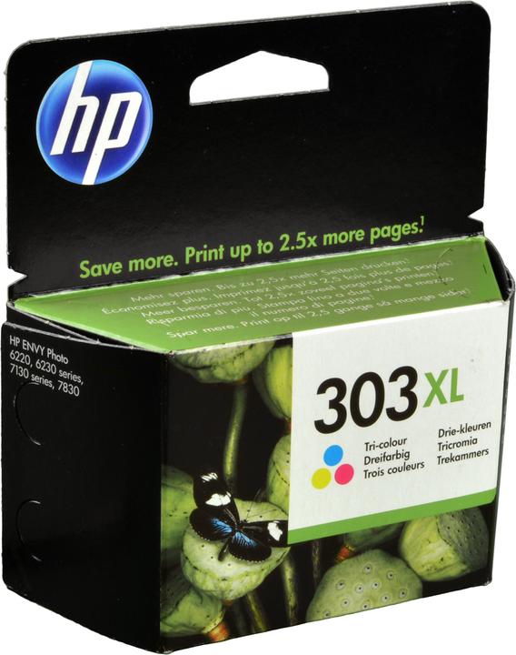 Actual product image HP 303xl (M, C, Y)