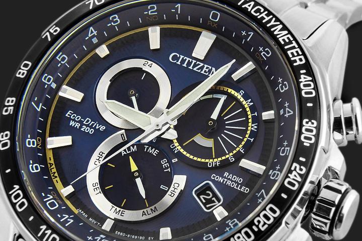 Actual product image Citizen CB5914-89L Eco-Drive (Power reserve display, Radio-controlled clock, 43 mm)