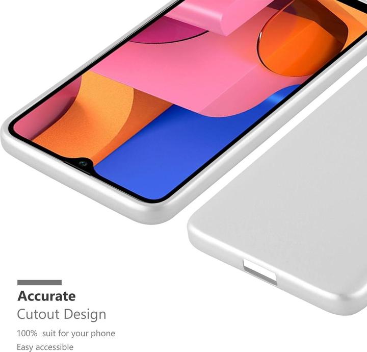 Produktbild Cadorabo TPU Matt Metallic Cover (Samsung Galaxy A20s)