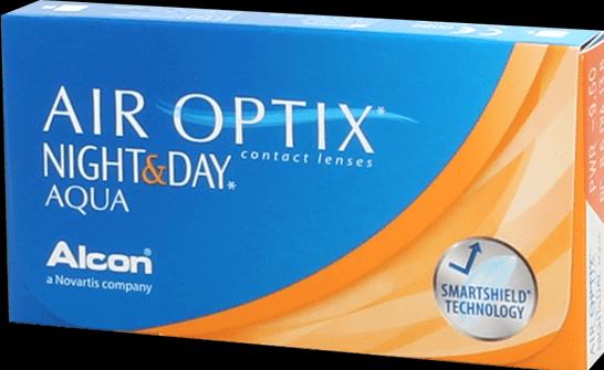 Produktbild Air Optix Night and Day Aqua (6 Stück, Monatslinse, Sphärisch)
