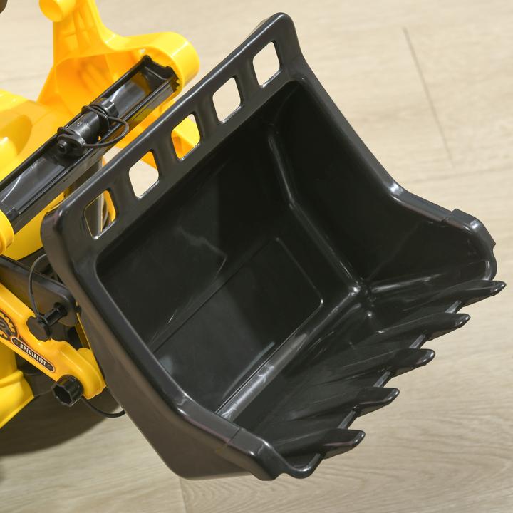 Image du produit Homcom Tracteur à pédales avec espace de rangement