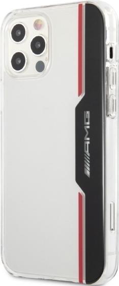 Actual product image Mercedes AMG AMHCP12MTVLBR iPhone 12/12 Pro 6.1" transparent hardcase Electroplate Vertical (Apple iPhone 12)