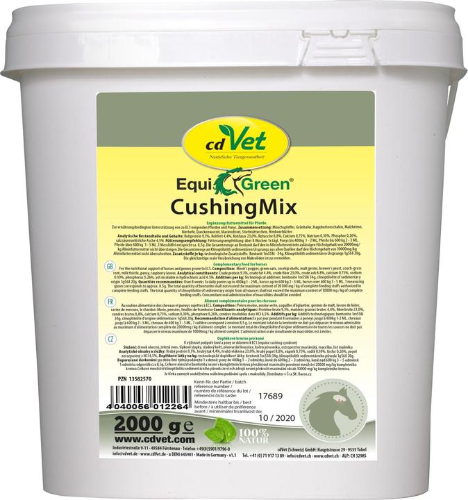 Immagine prodotto cdVet EquiGreen CushingMix (1 x, 1000 g)