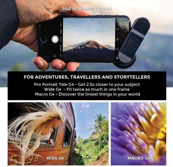 Immagine prodotto Black Eye Kit da viaggio G4 Lens