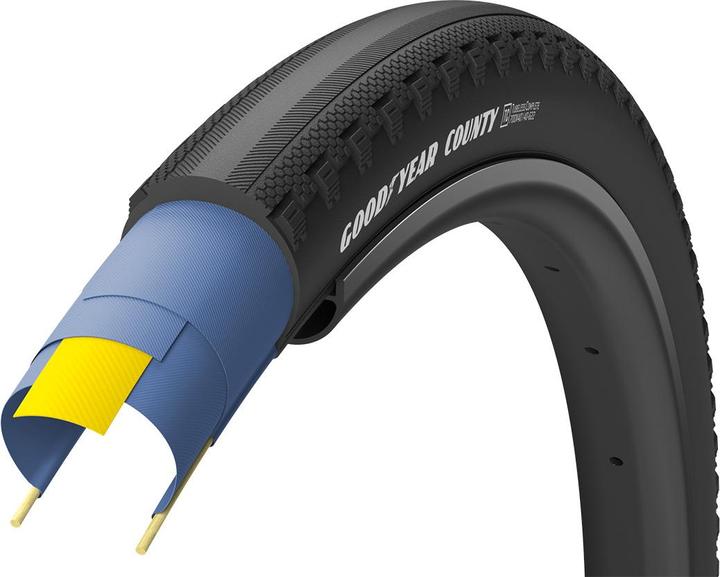 Actual product image Goodyear County Tubeless Ready (28 x 1.10, 40-622)