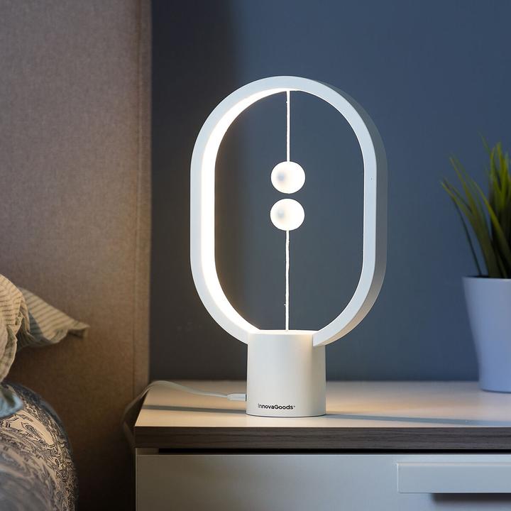 Immagine prodotto InnovaGoods Lampada di equilibrio con interruttore magnetico Magilum MAGILUM (100 lm)