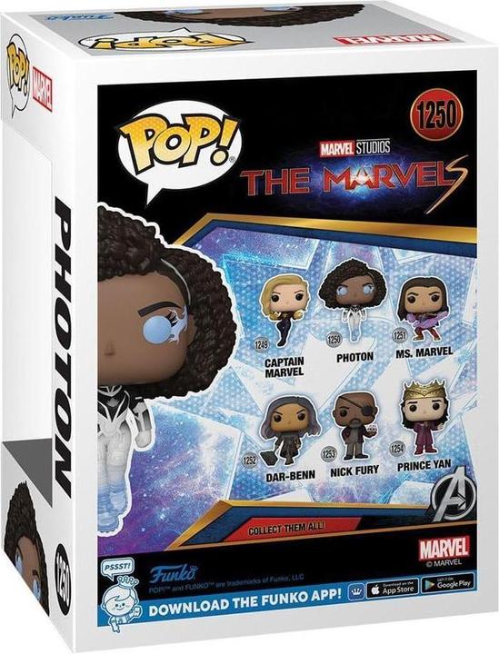 Image du produit Funko The Marvs POP! figurine vinyle Photon 9 cm