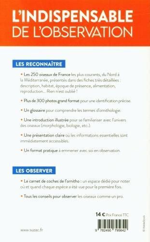 Immagine prodotto 250 oiseaux de France : les reconnaître & les observer! (Francese, Collettività, 2024)