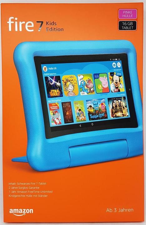 Produktbild Amazon Fire 7 (nur WLAN, 7", 16 GB, Pink)