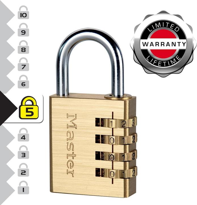 Produktbild Master Lock Zahlenschloss