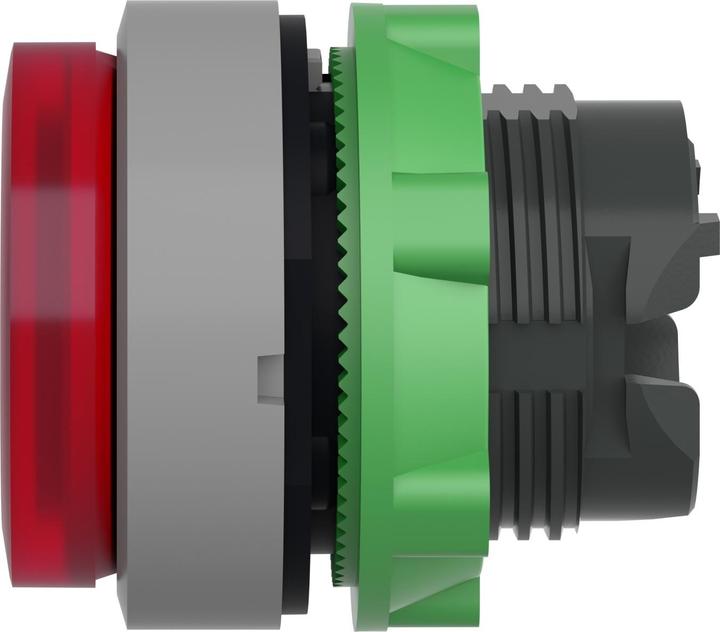 Image du produit Schneider Electric Bouton-poussoir lumineux, frontal, dépassant, ZB5AW143C0