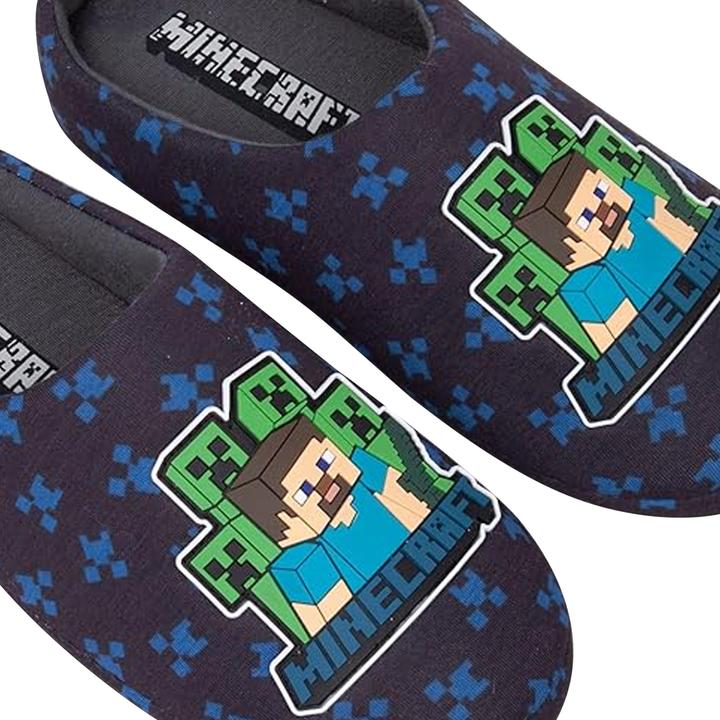 Minecraft Jungen Hausschuhe Creeper