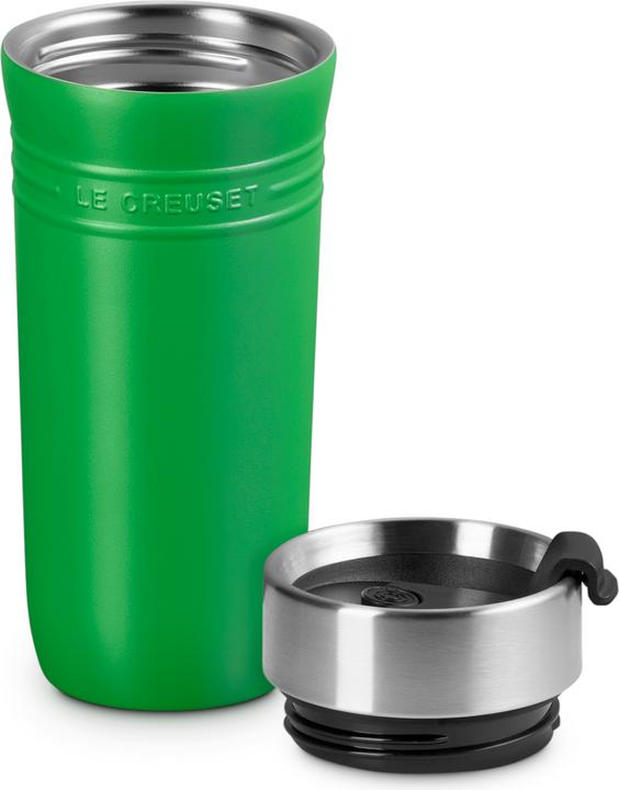 Actual product image Le Creuset On The Go Thermobecher bamboo green 350ml (0.35 l)