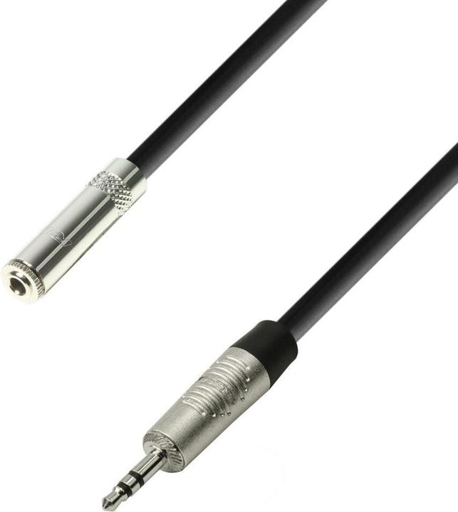 Produktbild Adam Hall 4 STAR BYW 0300 - Kopfhörerverlängerung 3,5 mm Klinkenbuchse TRS auf 3,5 mm Klinke TRS 3 m (3 m)