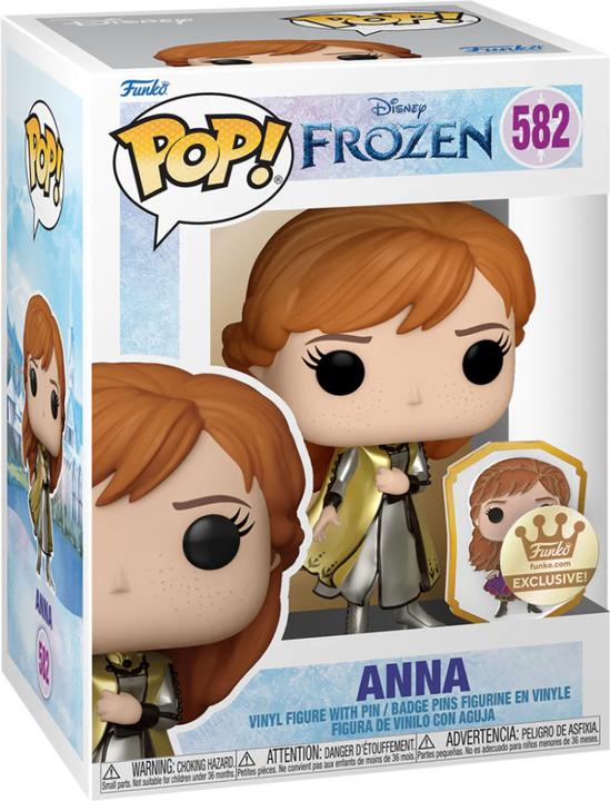 Produktbild Funko POP! Disney La Reine des Neiges - Anna avec Pin Exclusive