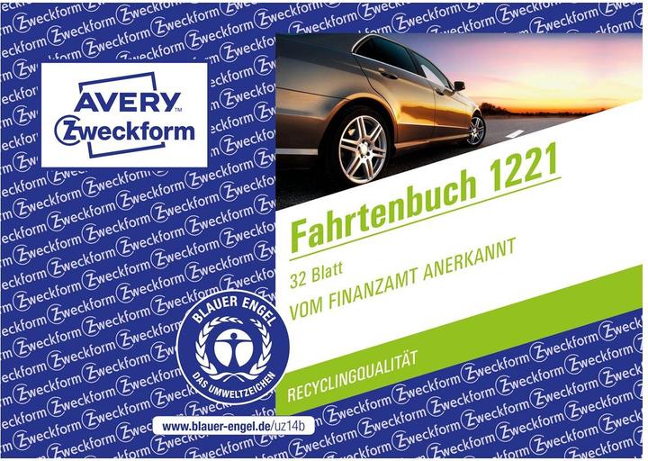 Produktbild Avery Fahrtenbuch (32 x)