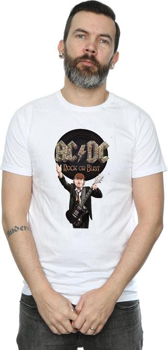 Immagine prodotto AC/DC Rock Or Bust Maglietta Angus Young Uomo (S)