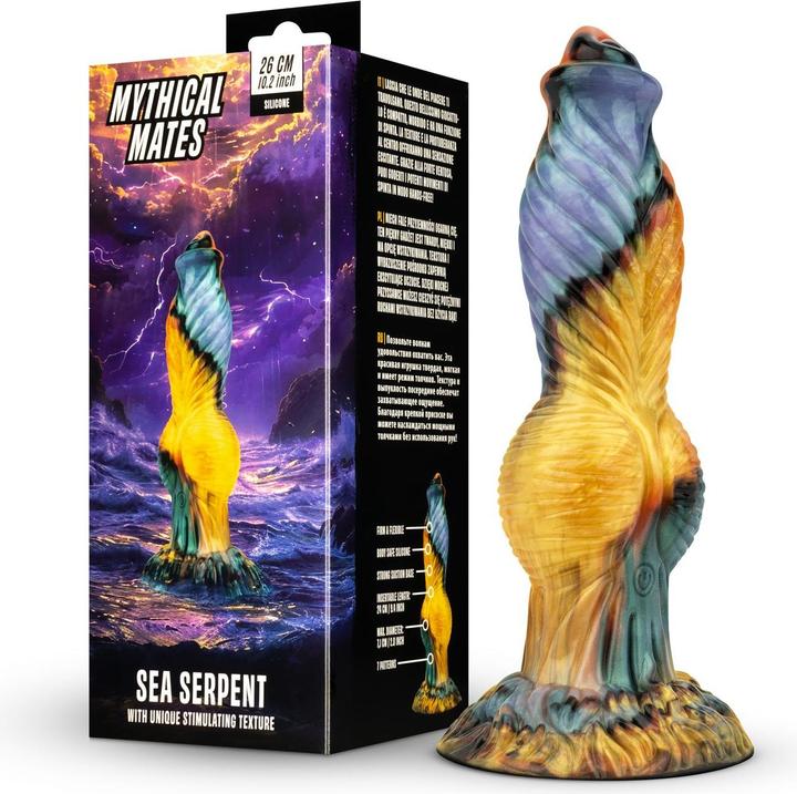 Produktbild Mythical Mates Sea Serpent Dildo mit Stossfunktion