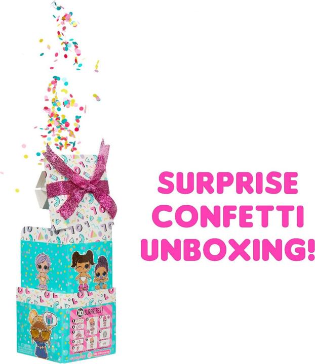 Actual product image L.O.L. Surprise! Confetti Pop Birthday Sisters
