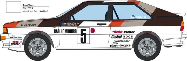 Image du produit Italeri 1:24 Audi Quattro Rally