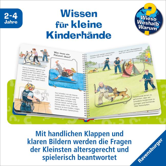 Immagine prodotto Ravensburger Was macht der Polizist? (Tedesco, Andrea Erne, Macellaio Wolfgang, 2018)