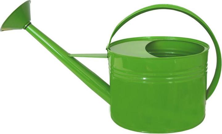 Actual product image Naturel Metal Zinc watering can oval green, 5 litres (5 l)