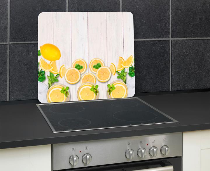 Image du produit Wenko Plaque multi-usages mod. Citron Plaque de recouvrement pour plans de cuisson en vitrocéramique,